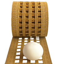 Textile Perforated Egg Belts